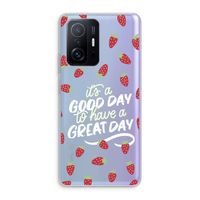 Don't forget to have a great day: Xiaomi 11T Transparant Hoesje