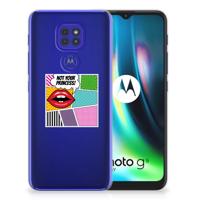 Motorola Moto G9 Play | E7 Plus | Sillicone Back Cover | Popart Princess