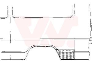 Van Wezel Spatbord 3072143