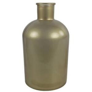 Countryfield Vaas - mat goud - glasA - apotheker fles - D17 x H31 cm