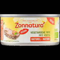 Zonnatura Biologische Vegetarische Pate Naturel 125 g bij Jumbo