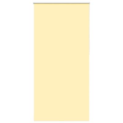 Rolgordijn verduisterend 115x210 cm stofbreedte 110,7 cm geel