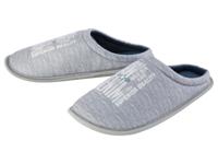 LIVERGY Heren pantoffels (Grijs, 44/45)