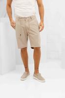 Malelions Casual Chino Korte Broek Heren Beige - Maat L - Kleur: Beige | Soccerfanshop