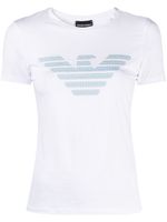 Emporio Armani t-shirt à logo imprimé - Blanc - thumbnail