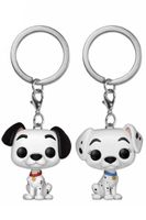 101 Dalmatians Pocket POP! Vinyl Keychain 2-Pack Pongo & Purdy 4cm