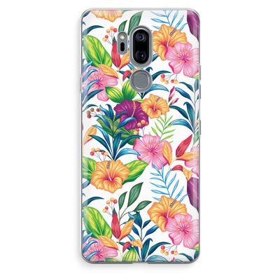 Tropisch 2: LG G7 Thinq Transparant Hoesje