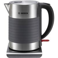 Bosch Haushalt TWK7S05 Waterkoker Aantal/Volume: 1.7 l RVS, Zwart