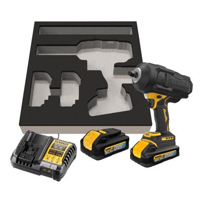 DeWALT DCF961H2G Accu Slagmoersleutel 1/2" 1626Nm 18V POWERSTACK 5.0Ah