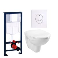 Aktie Toiletset Grohe Rapid SL met Basic Smart pot en Skate Air drukplaat