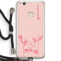 Best Friends: Huawei Ascend P10 Lite Transparant Hoesje met koord