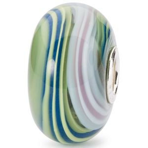 Trollbeads TGLBE-20296 Kraal Stroom van Energie zilver-muranoglas