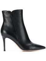 Gianvito Rossi pointed ankle boots - Noir