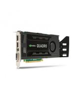 HP NVidia Quadro K4000 3GB GDDR5 1xDVI, 2x DisplayPort