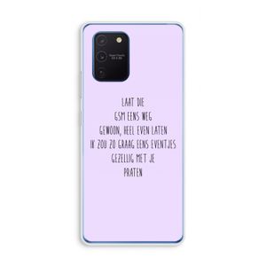 GSM: Samsung Galaxy Note 10 Lite Transparant Hoesje