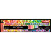 Fluorescerende Markeerstift Set Stabilo BOSS ORIGINAL 3 Onderdelen 23 Onderdelen