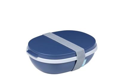 Rosti mepal Ellipse Duo Lunchbox Nordic Denim