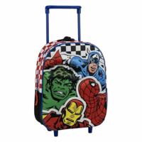 Schoolrugzak met Wielen The Avengers 3D