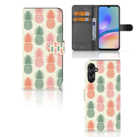 Samsung Galaxy A05s Book Cover Ananas