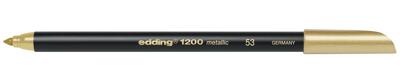 Edding viltstift e-1200 metallic goud