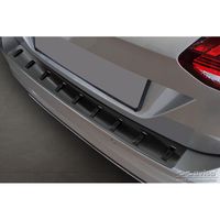 Zwart RVS Bumper beschermer passend voor Volkswagen Golf VII Variant Facelift 2017-2019 (incl. R AV254024