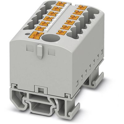 Phoenix Contact 3274188 Verdeelblok 40.6 mm Spanveer Grijs 8 stuk(s) Piece