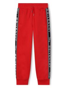 Givenchy Kids x Disney pantalon de jogging à bande logo - Rouge