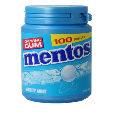 Mentos Gum XL mighty mint pot 150 Gram Mentos Gum XL mighty mint pot 150 Gram