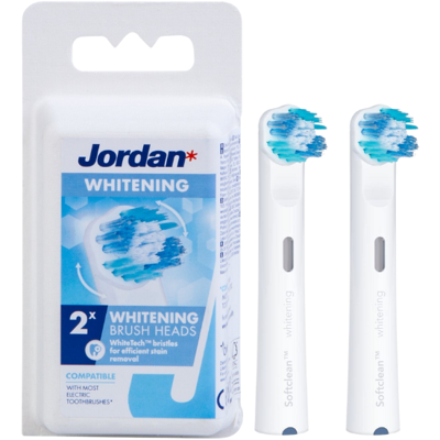 Jordan Whitening Opzetborstels - 2 stuks