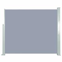 Windscherm uittrekbaar 120x300 cm grijs Windscherm uittrekbaar 120x300 cm grijs