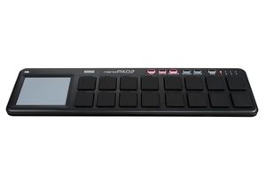 Korg NanoPad2-BK Surface de contrôle 16 Pads Noir Concert/studio, DJ Controller