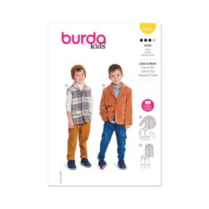 Burda nr.9234 maat 116 - 146