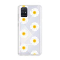 Margrietjes: Galaxy A71 Transparant Hoesje