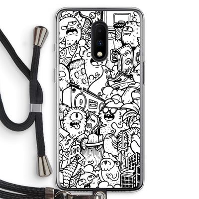 Vexx City #2: OnePlus 7 Transparant Hoesje met koord