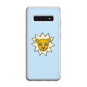 Kleine leeuw: Samsung Galaxy S10 4G Transparant Hoesje