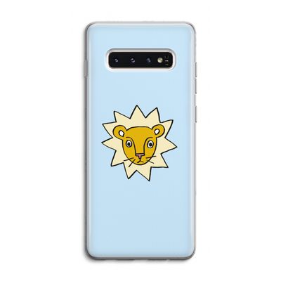 Kleine leeuw: Samsung Galaxy S10 4G Transparant Hoesje