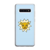 Kleine leeuw: Samsung Galaxy S10 4G Transparant Hoesje