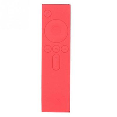 6 stuks zachte siliconen TPU beschermende case externe rubberen Cover Case voor Xiaomi afstandsbediening I mi TV Box (roze)