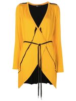 Uma | Raquel Davidowicz veste à design à empiècements - Jaune