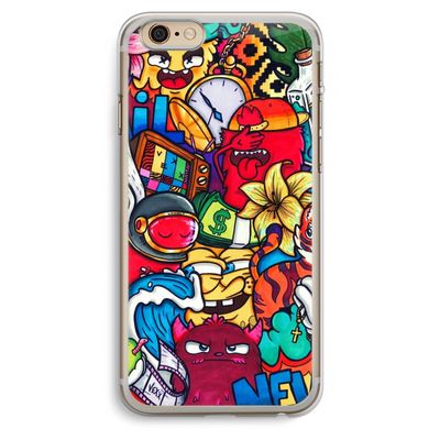 No Rules: iPhone 6 Plus / 6S Plus Transparant Hoesje