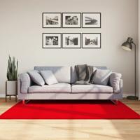 VidaXL Vloerkleed huarte laagpolig zacht wasbaar 120x170 cm rood