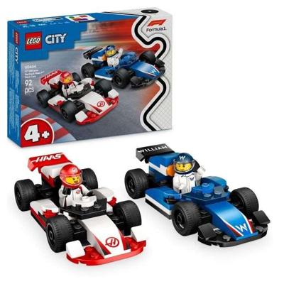 LEGO City 60464 Williams Racing en Haas F1 F1 raceauto's - speelgoed voor kinderen vanaf 4 jaar