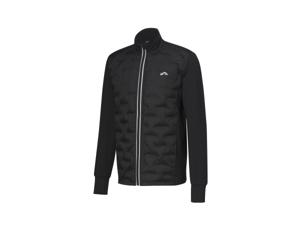 CRIVIT Heren thermo hardloopjas (L, Zwart)