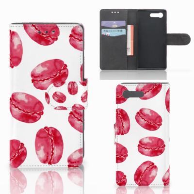 Sony Xperia X Compact | Book Cover | Pink Macarons