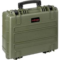 Explorer Cases Outdoor-koffer 4419HL.G green with pick & pluck foam (b x h x d) 45 x 35 x 19 cm Olijf-groen 4419HL.G