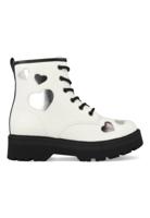 Skechers Gravlen Hi - Metallic Heart 303409L/WHT Wit maat