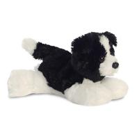 Aurora Pluche border collie - honden knuffel - 20 cm - Huisdieren knuffels