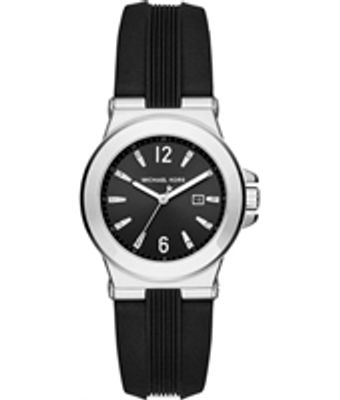 Horlogeband Michael Kors MK2499 Silicoon Zwart 20mm