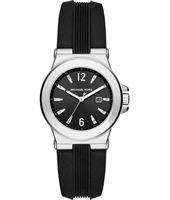 Horlogeband Michael Kors MK2499 Silicoon Zwart 20mm - thumbnail
