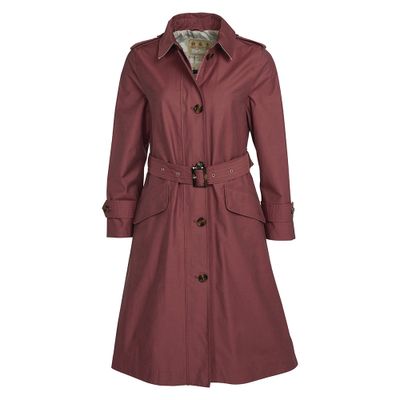 Dames Regenjas Camilla dewberry/silverbirch tartan
